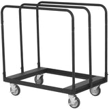 VEVOR Drywall Cart, 1500 LBS Panel Dolly Cart with 36.02" x 24.02" Deck and 5" Swivel Wheels, Heavy-Duty Drywall Sheet Cart, Handling Wall Panel,