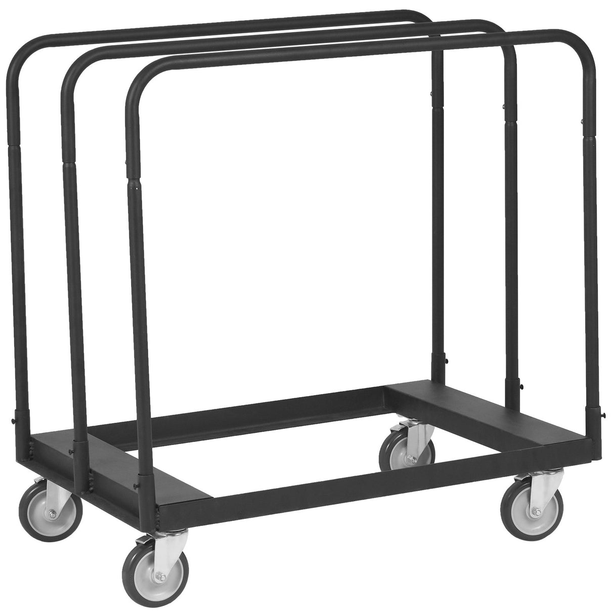 VEVOR Drywall Cart, 1500 LBS Panel Dolly Cart with 36.02" x 24.02" Deck and 5" Swivel Wheels, Heavy-Duty Drywall Sheet Cart, Handling Wall Panel,
