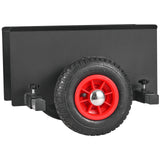 VEVOR Panel Dolly, 600LBS Capacity Slab Dolly, Heavy-duty Drywall Mover with 8