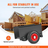 VEVOR Panel Dolly, 600LBS Capacity Slab Dolly, Heavy-duty Drywall Mover with 8" Pneumatic Wheels, Adjustable Clamp Panel Cart for Drywall Sheet, Material Handling, All Terrain Moving Cart