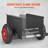 VEVOR Panel Dolly, 600LBS Capacity Slab Dolly, Heavy-duty Drywall Mover with 8