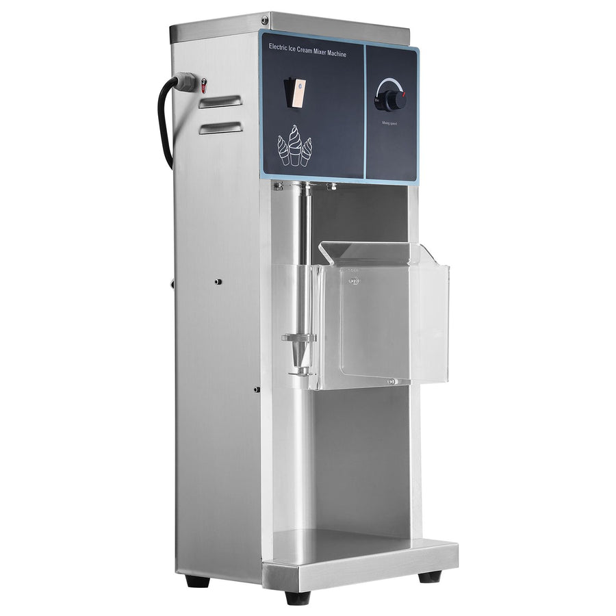 Ice Cream Blender, 400W High-Speed Ice Cream Maker Mixer Stir Machine 4200RPM, Stepless Speed Adjustment, 304 Stainless Steel Ice Cream Shaker, 3 Hand Cups, Make Various Flavors of Ice Cream
