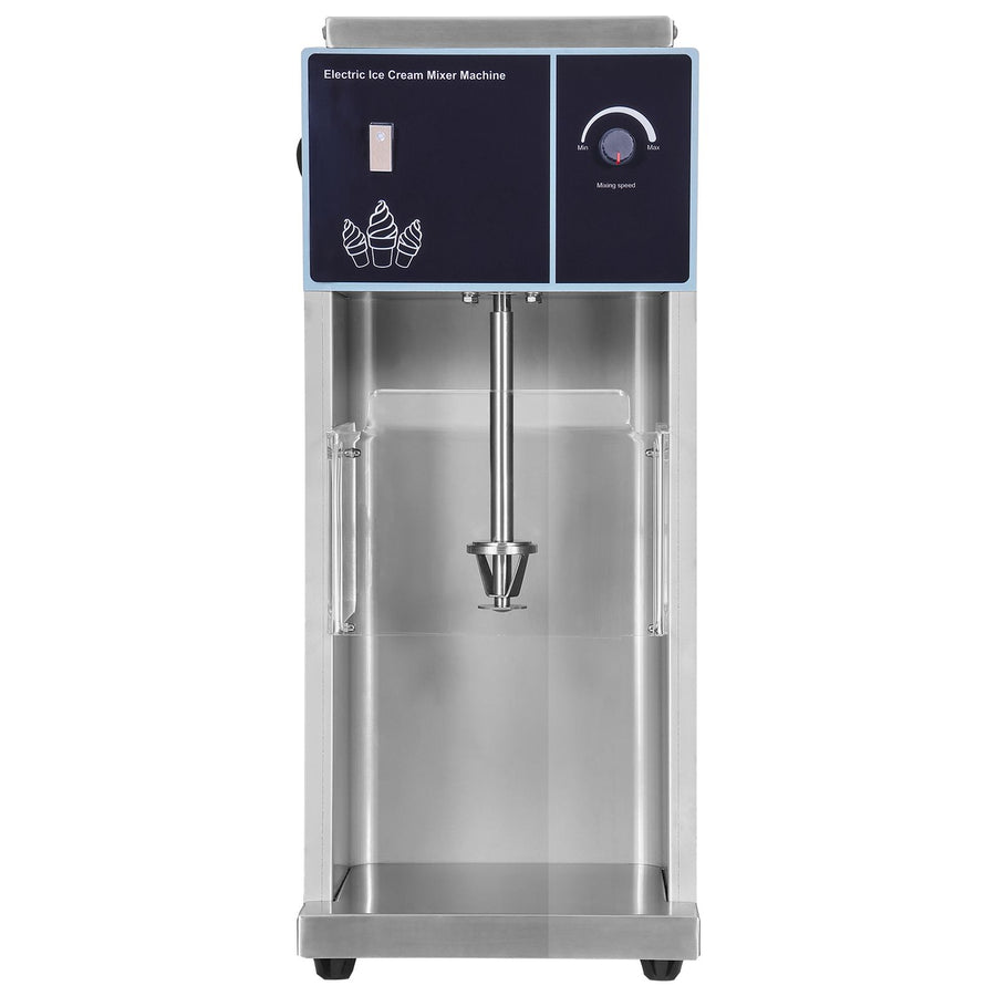 Ice Cream Blender, 400W High-Speed Ice Cream Maker Mixer Stir Machine 4200RPM, Stepless Speed Adjustment, 304 Stainless Steel Ice Cream Shaker, 3 Hand Cups, Make Various Flavors of Ice Cream