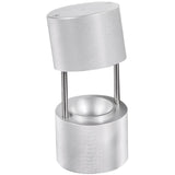 Ice Ball Press Kit, Aircraft Al Alloy Ice Press with Ice Block Mold, Large Mat, Tong, Drip Tray, One Glass, Round Ice Ball Maker 2.4"/60 mm Ice Sphere, for Whiskey, Cocktail on Party & Holiday