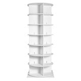 VEVOR 7-Tier Rotating Shoe Rack Tower 360°Spinning Shoe Display with Base Black - Extra Image