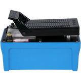 VEVOR Air Hydraulic Pump 10000 PSI Air Over Hydraulic Pump 1/2 Gal Reservoir Air Treadle Foot Actuated Hydraulic Pump 3/8