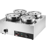 VEVOR Commercial Soup Warmer Soup Station with 4*7.4Qt Pot Soup Kettle Warmer - Extra Image