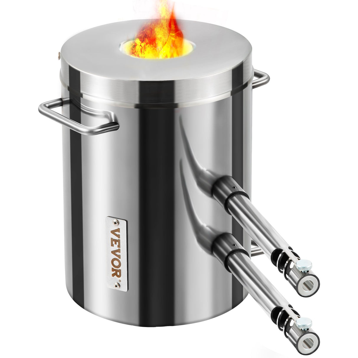 VEVOR 12KG Propane Smelting Furnace Kit Melting Furnace Double Burners 2700℉