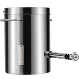 VEVOR 6KG Propane Melting Furnace Kit Melting Furnace Stainless Steel 2700℉ - Low Angle