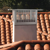 VEVOR Chimney Cap 13??x 9??304Stainless Steel Fireplace Flue Caps Cover Mesh