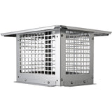 VEVOR Chimney Cap 13” x 9” 304Stainless Steel Fireplace Flue Caps Cover Mesh - Extra Image