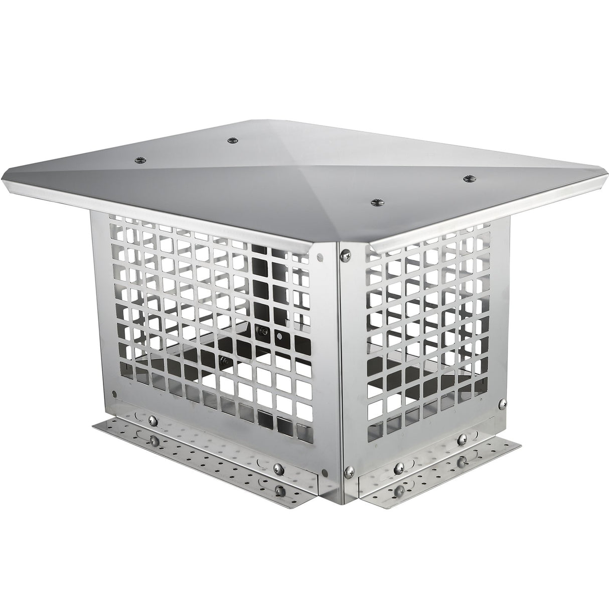 VEVOR Chimney Cap 13??x 9??304Stainless Steel Fireplace Flue Caps Cover Mesh