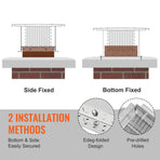 Chimney Cap 9” x 9” 304Stainless Steel Fireplace Flue Caps Cover Mesh