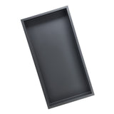 VEVOR Shower Niche, 33.0 x 63.5 x 10.2 cm Recessed Wall Niche, Heavy-duty Stainless Steel Modern Soap & Shampoo Storage Organizer, Sealed Waterproof, Durable & Easy to Install, Black for Bathroom - Extra Image