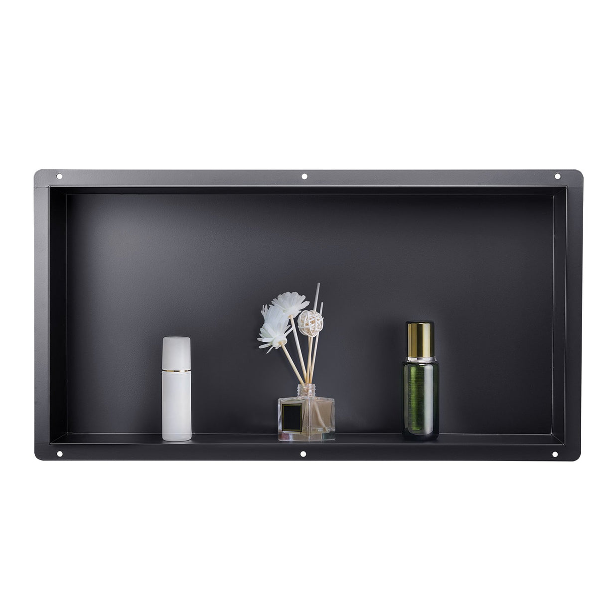 VEVOR Shower Niche 33.0 x 63.5 x 10.2 cm Frameless Recessed Shelf Stainless Steel