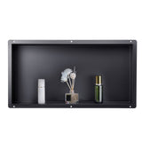 VEVOR Shower Niche 33.0 x 63.5 x 10.2 cm Frameless Recessed Shelf Stainless Steel