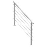 VEVOR 59in Handrails for Outdoor Steps 5 Crossbars Staircase for Porch Deck - Extra Image