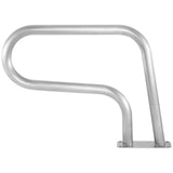 VEVOR Pool Rail 30x22 Pool Railing 304 Stainless Steel 250LBS Load Capacity Silver Rustproof Pool Handrail Humanized Swimming Pool Handrail with Blue