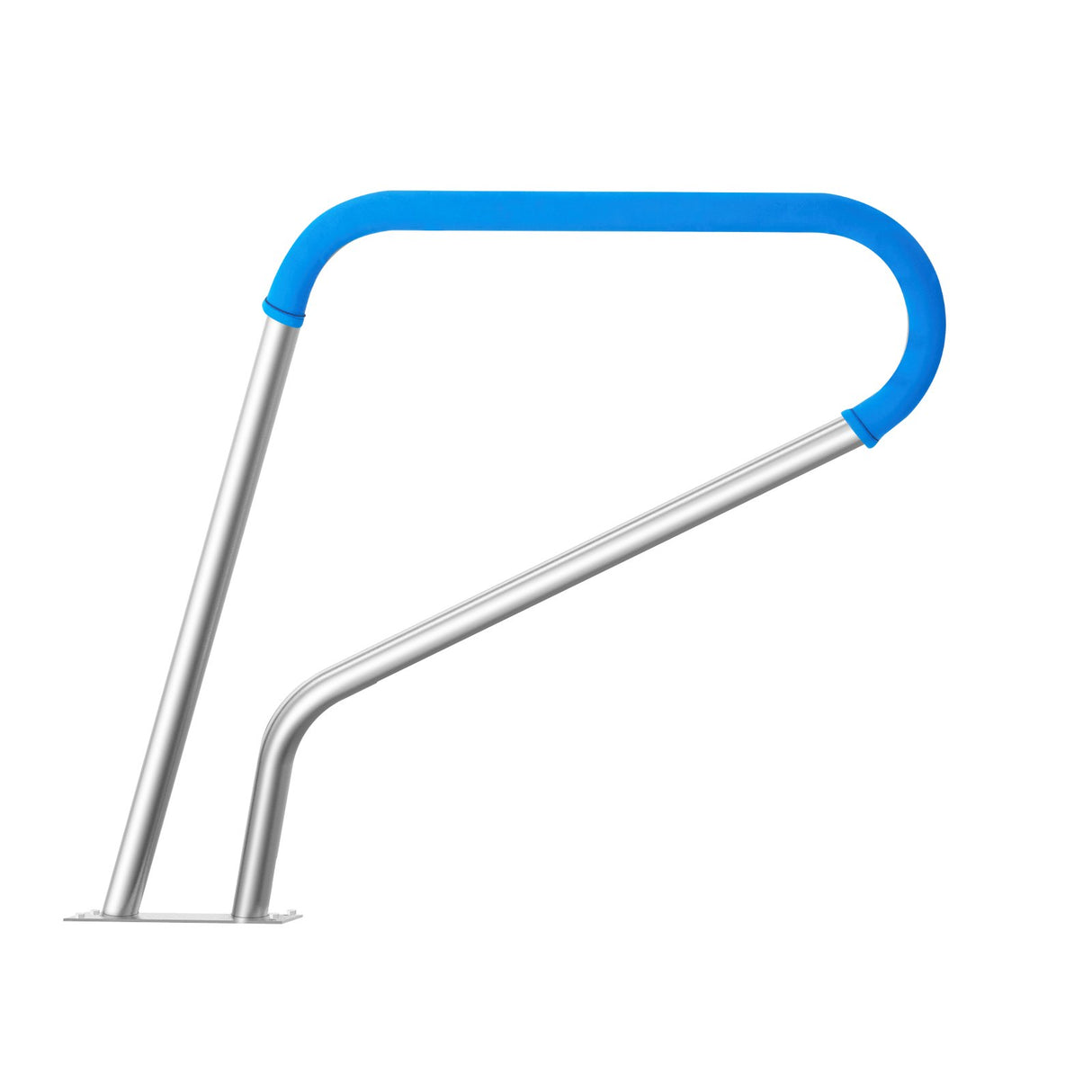 VEVOR Pool Handrail 39 x 32 inch Stainless Steel with Base Plate for Spas