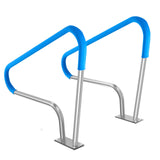 VEVOR Pool Handrail 2 PCS 48x36in Stainless Steel with Base Plate for Spas - Extra Image
