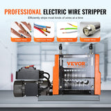 VEVOR Electric Wire Stripping Machine Copper Cable Stripper 1.5-25 mm 60 W - Front View