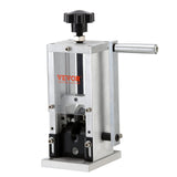VEVOR Manual Wire Stripping Machine, 0.06''-0.98'' Copper Stripper with Hand Crank or Drill Powered, Visible Stripping Depth Reference, Portable Aluminum Frame Wire Peeler for Scrap Copper Recycling