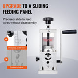 VEVOR Manual Wire Stripping Machine, 0.06''-1.5'' Copper Stripper with Hand Crank or Drill Powered, Visible Stripping Depth Reference, Portable