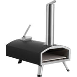 VEVOR Outdoor Pizza Oven, 12" Wood Fired Pizza Ovens, Pellet Pizza Stove with Thermometer, Portable Pizza Maker for Outside Backyard Patio Camping,