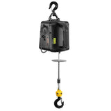 VEVOR 2-in-1 Electric Hoist Winch, 500 kg Lifting Capacity, 1500W Portable Power Winch Crane, 7 m Lifting Height, 4 m/min with Wireless Remote Control, for Garage, Warehouse, Factory Lifting Towing