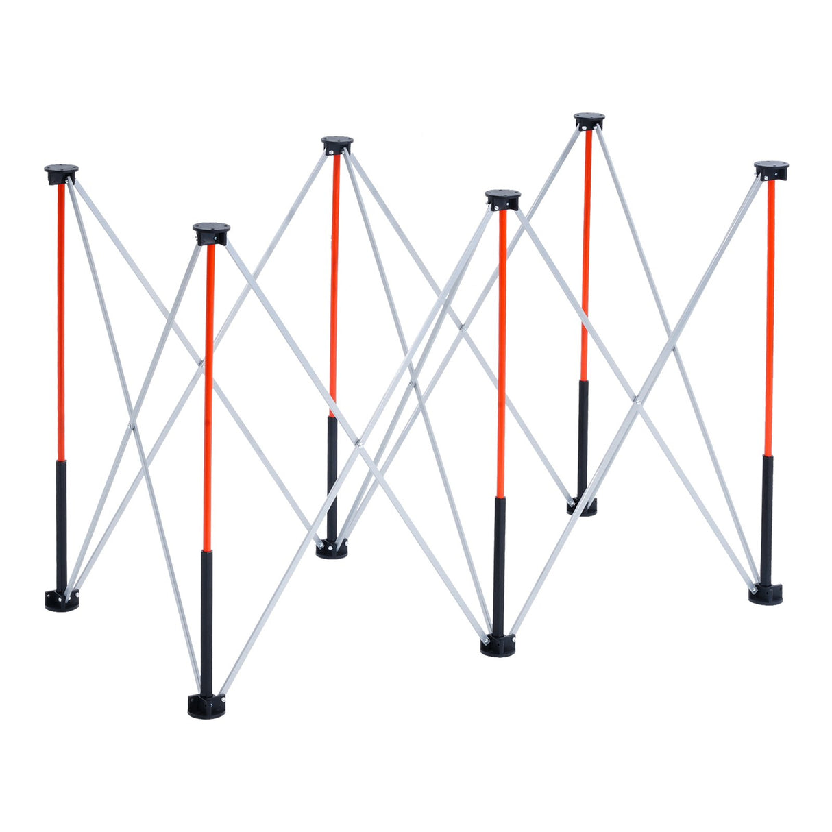 VEVOR Portable Folding Workstand 1267 x 665 mm Collapsible Work Stand 1135 kg