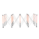 VEVOR Portable Folding Workstand 2455 x 1260 mm Collapsible Work Stand 2724 kg - Extra Image