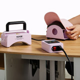 VEVOR Hat Press Machine Mini Hat Heat Press for Caps 5.9x3.15 inch Plate Purple - Low Angle