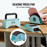 VEVOR Hat Press Machine Mini Hat Heat Press for Caps 5.9x3.15 inch Plate Green - Top-Down View