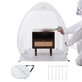 VEVOR Spray Paint Shelter Portable Spray Paint Tent Booth 3.3 x 2.9 x 3.3ft Pop Up - Extra Image