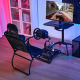 VEVOR Racing Wheel Stand Foldable for Logitech G923/G920/G29 Compact - Low Angle