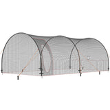 VEVOR Baseball Batting Cage, Softball and Baseball Batting Cage Net and Frame, 22x12x8ft Practice Portable Cage Net with Carry Bag, Heavy Duty