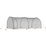 VEVOR Baseball Batting Cage, Softball and Baseball Batting Cage Net and Frame, 22x12x8ft Practice Portable Cage Net with Carry Bag, Heavy Duty