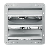 Shutter Exhaust Fan, 305 mm High-speed 1400RPM 1084 CFM, Aluminum Wall Mount Attic Fan with AC-motor, Ventilation and Cooling for Greenhouses, Garages, Sheds, Shops