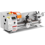 VEVOR Mini Metal Lathe Machine, 180 x 400 mm, 800W Precision Benchtop Power Metal Lathe, 150-2500 RPM Continuously Variable Speed, with 3-jaw Metal
