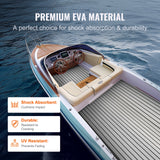 VEVOR Boat Flooring, EVA Foam Boat Decking 94.5