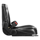 VEVOR Universal Forklift Seat, Fold Down Tractor Seat with Adjustable Angle Back, Micro Switch and Retractable Seatbelt, 16-34 cm Slot Forklift Seat for Tractor Loader Excavator - Extra Image
