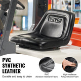 VEVOR Universal Tracor Seat, Lawn Mower Seat with Micro Switch and Drainage Holes, 16-34 cm Extended Slot Tractor Seat for Tractor Loader Excavator - 45-Degree Angle