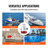 VEVOR Bilge Pump, 3000GPH Automatic Submersible Boat Bilge Water Pump with Float Switch, 40 mm Outlet Diameter, Small Boat Bilge Pump, Marine Electric