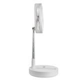 VEVOR 12 Inch Foldable Oscillating Standing Fan with Remote Control, 4 Speed Adjustable Portable Desk Quiet Fan, 7200mah Rechargeable USB Small Fan, Folded Rotating Floor Fan for Bedroom Office Travel - Extra Image