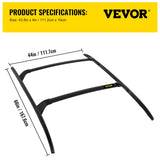 VEVOR Roof Rack Compatible with Mazda CX-5 CX5 2017 2018 2019 2021 4PCS Roof Rack Rail Cross Bar Crossbar - Close-Up Angle