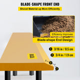 VEVOR Bucket Cutting Edge, 213x10x1.3 Bucket Edge, Weld-on and Bolt-on Advanced Cutting Edge, 16Mn Carbon-manganese Steel Loader Cutting Edge, Skid