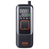 VEVOR Tire Inflator Portable Air Compressor, 150 PSI Electric Air Pump, 4000mAh Rechargeable Tire Pump with Auto-Off Function, LCD Pressure Gauge, 3
