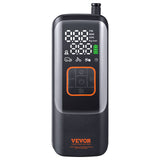 VEVOR Tire Inflator Portable Air Compressor, 150 PSI Electric Air Pump, 4000mAh Rechargeable Tire Pump with Auto-Off Function, LCD Pressure Gauge, 3 Nozzles, LED Light for Car Motorcycle Bike Ball - Extra Image