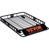 Roof Rack Cargo Basket 200 LBS Capacity 46"x36"x4.5" for SUV Truck Cars