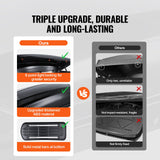 Rooftop Cargo Carrier 220 L Luggage Storage Box ABS for SUVs Cars